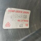 Mid-century German spatial chandelier by Hustadt Leuchten, 1960s.