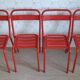 Set of 4 Tolix T1 chairs by Xavier Pauchard, vintage 1960.