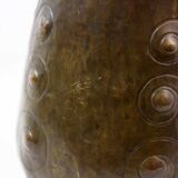 Art deco copper vase