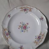 Assiette 25cm chantournée Limoges