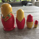 4 Russian dolls made in USSR