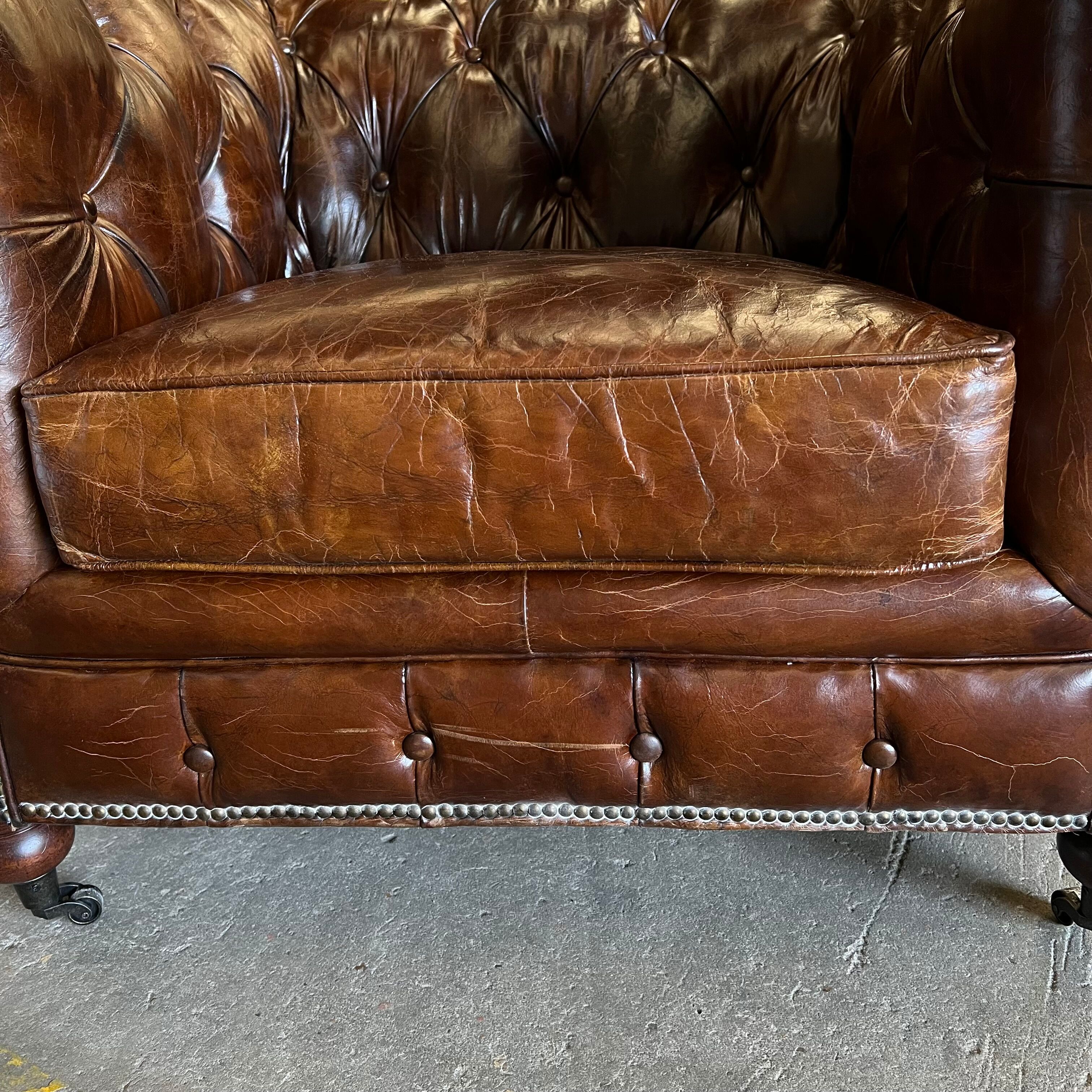 Chesterfield armchair