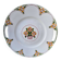 Art Deco cake dish in earthenware (advertising item from the 1930s to 1950s)