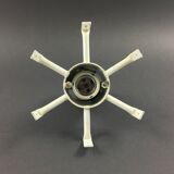 Mid-Century Murano Ice Glass Ceiling Lamp by J.T. Kalmar, Austria, 1960s