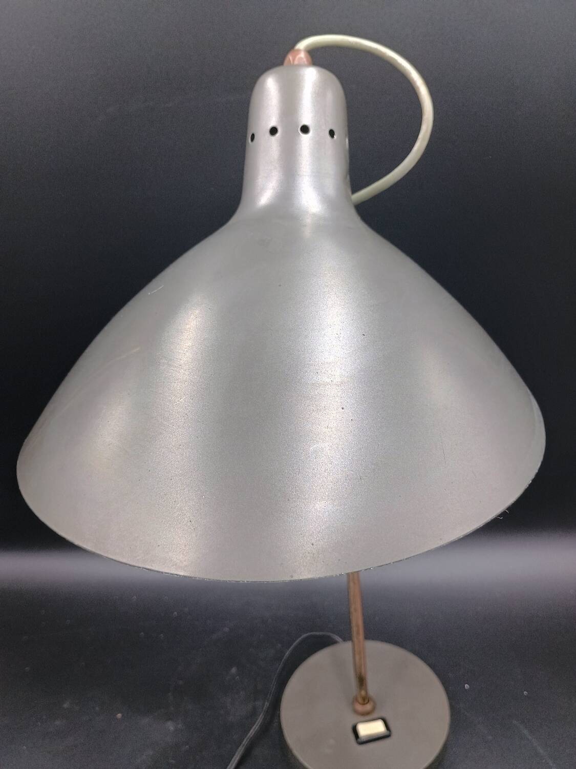 Industrial lamp Caillat Edition 1960 by Jean Boris Lacroix designer