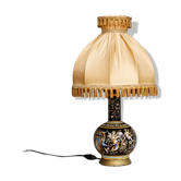Gien earthenware lamp