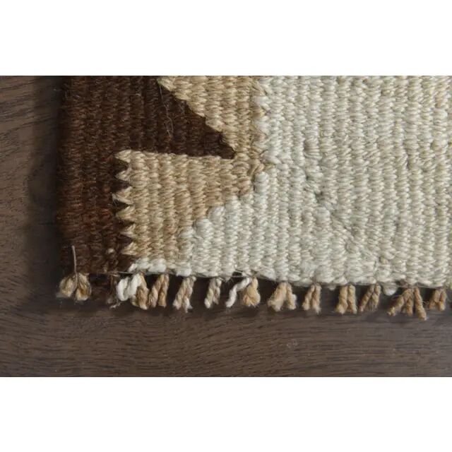 1970s Turkish Oushak Handmade Wool Cotton Pink Runner Rug 92x267