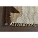 1970s Turkish Oushak Handmade Wool Cotton Pink Runner Rug 92x267