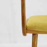 1960s Set of Four Restored Rare Dining Chairs, Czechoslovakia