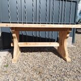 Old fir monastery table