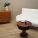 Oak coffee table, Italian design, 1960s, production: Italy