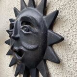 Soleil noir en céramique