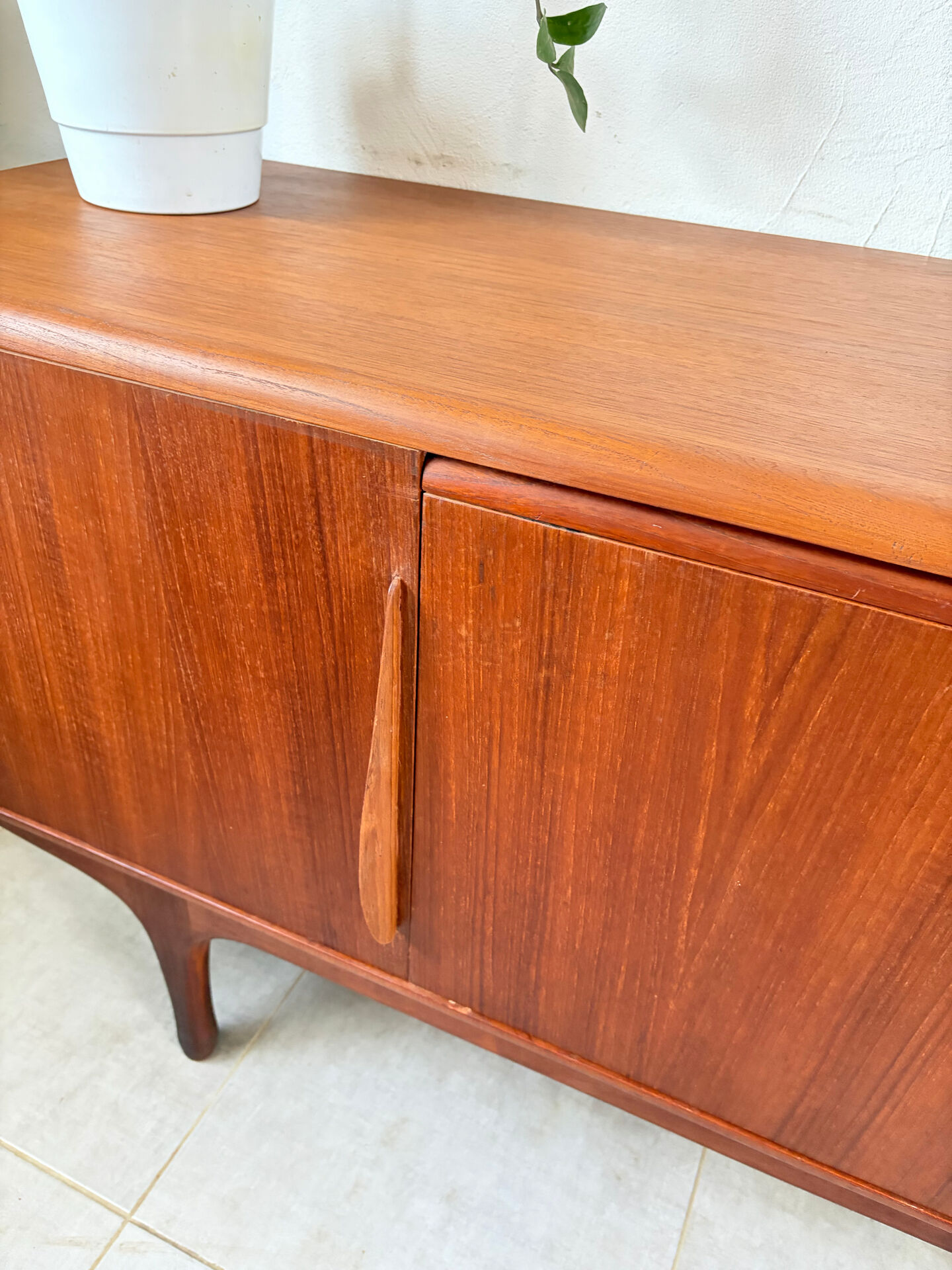 Vintage teak enfilade from the 1960s.