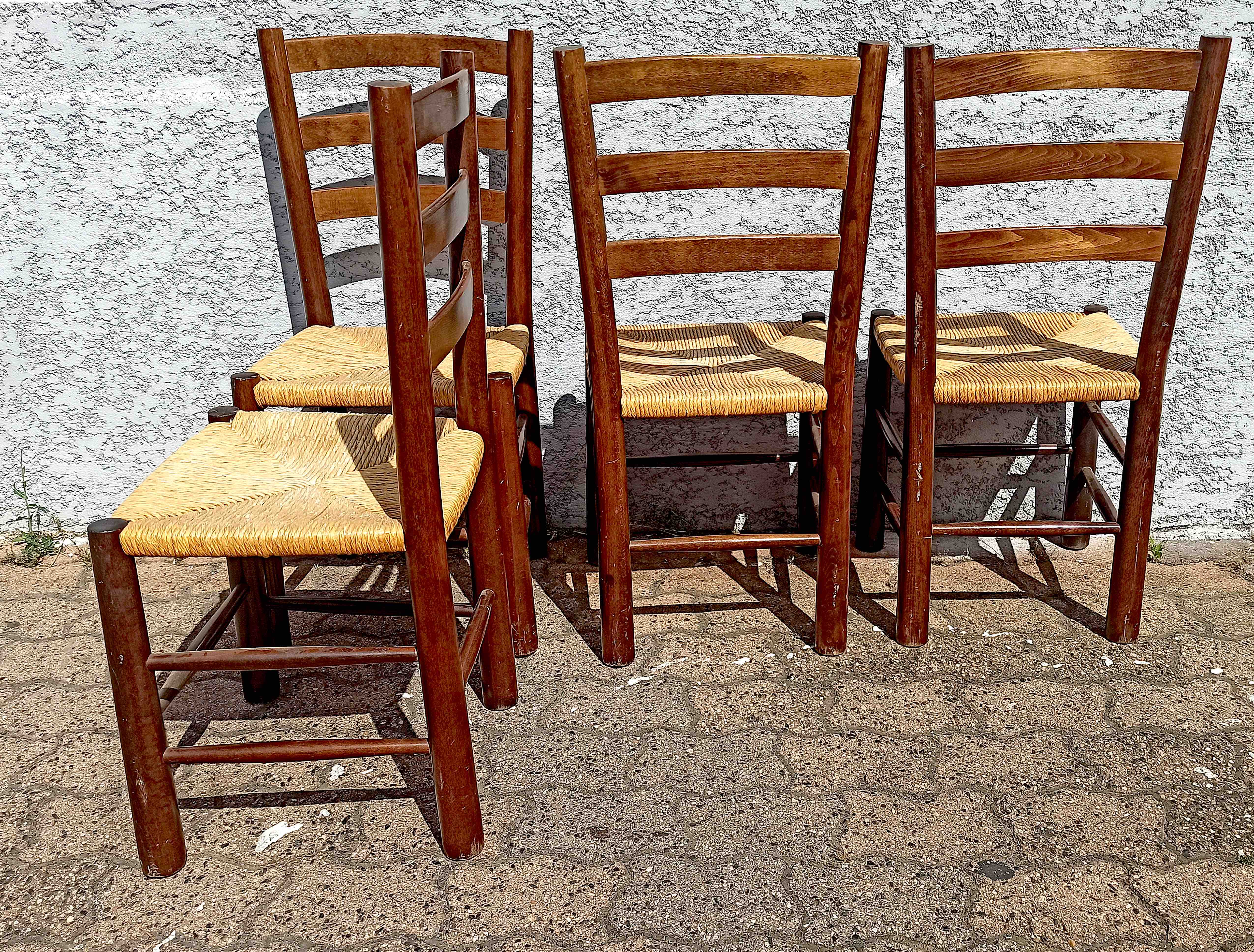 4 chair Georges Robert 50s