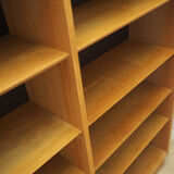 Ash bookcase, Danish design, 1970s, production: Hundevad