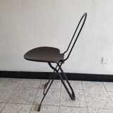Chaise pliante DAFNE par Gastone Rinaldi pour Thema Italie 70's