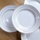 4 vintage porcelain dinner plates from St Amand 191103