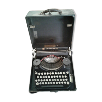 Machine à écrire vintage underwood elliott fisher