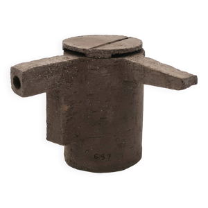 Théière en béton de