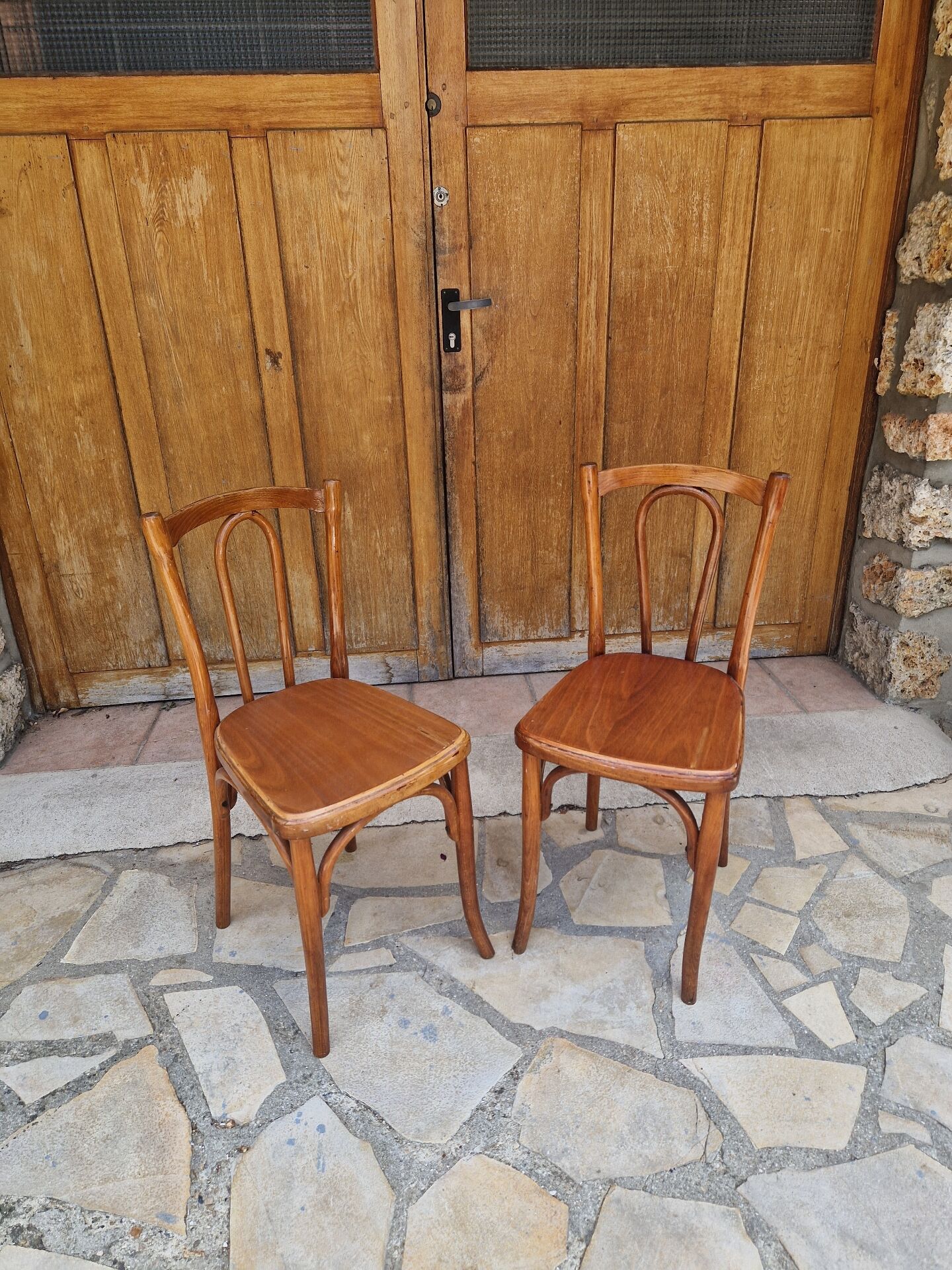 Vintage bistro chairs