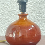 Lampe vintage 1970 en grès