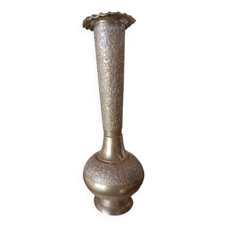 Vase en laiton Indien