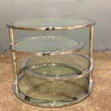 Coffee table, 4 shelves, France, circa 1980