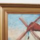 Painting „The Colourful Windmill”, Scandinavian design, 20th century, by Aage Verner Thrane