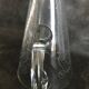 Pitcher - Napoleon III - 1/2 crystal blown and engraved with volutes