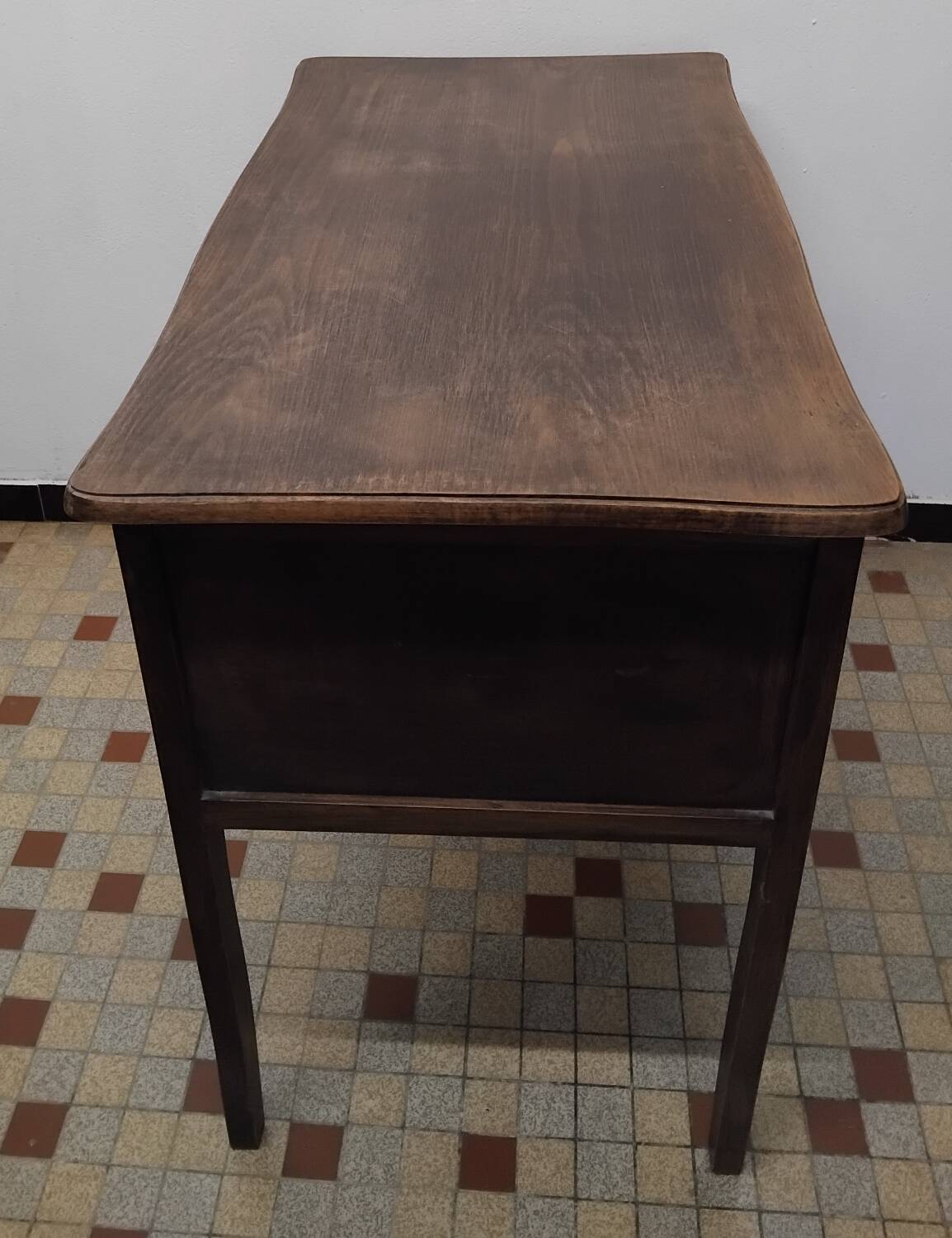 Old wooden desk