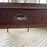19th century oak farmhouse table 270cm with extensions