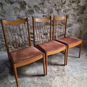 Set of 6 Danish teak dining chairs model 422, attributed to Arne Vodder for Sibast, 1960s.