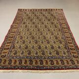 Vintage Tribal Rug 203x136 cm Wool Oriental Hand Made Rug Red, Beige, Blue