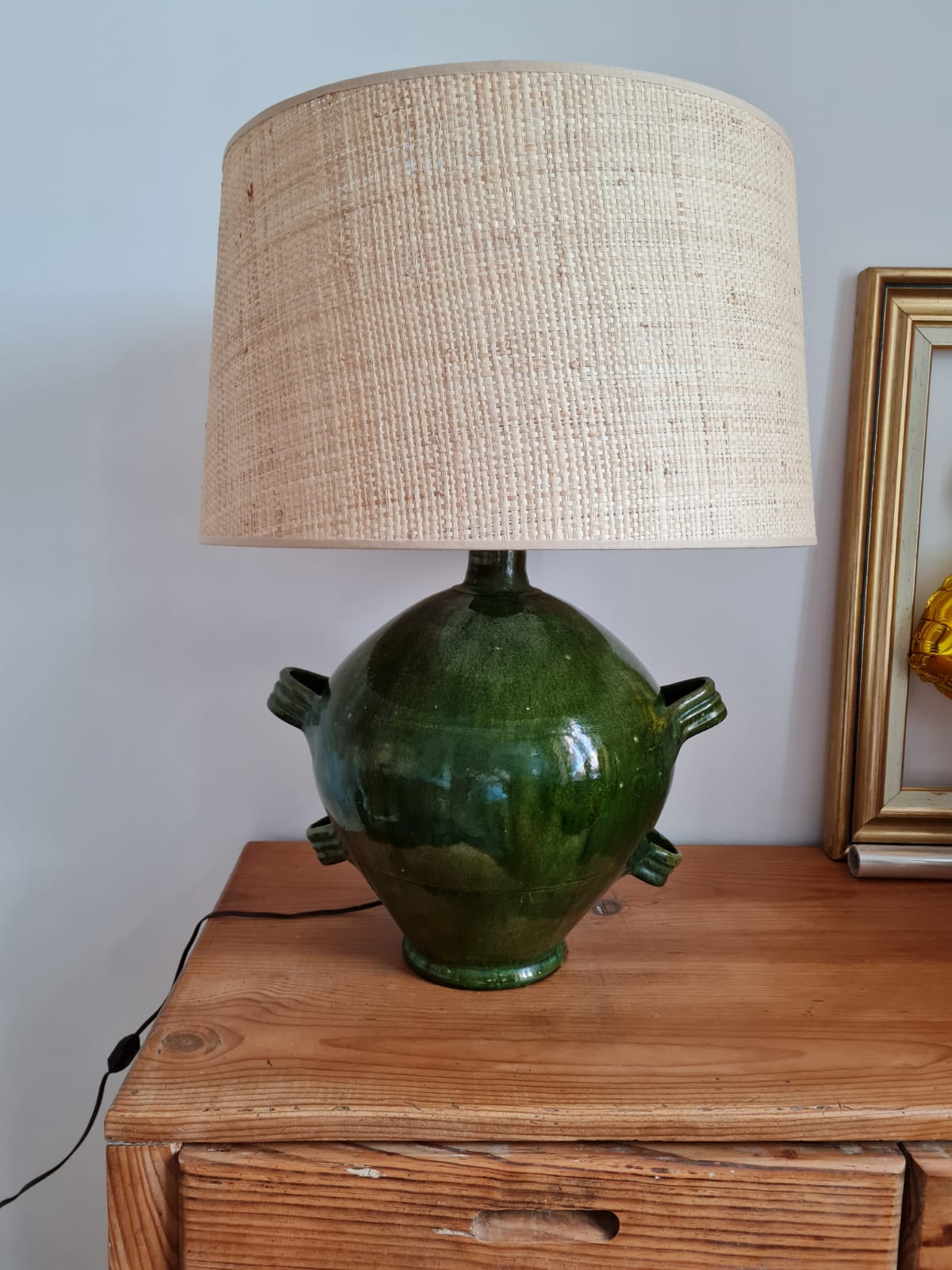 Circa circa sandstone lamp 50s