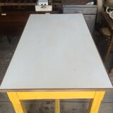 Yellow kitchen table