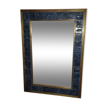 Mirror frame ceramic tiles