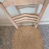 Renovated wooden chair