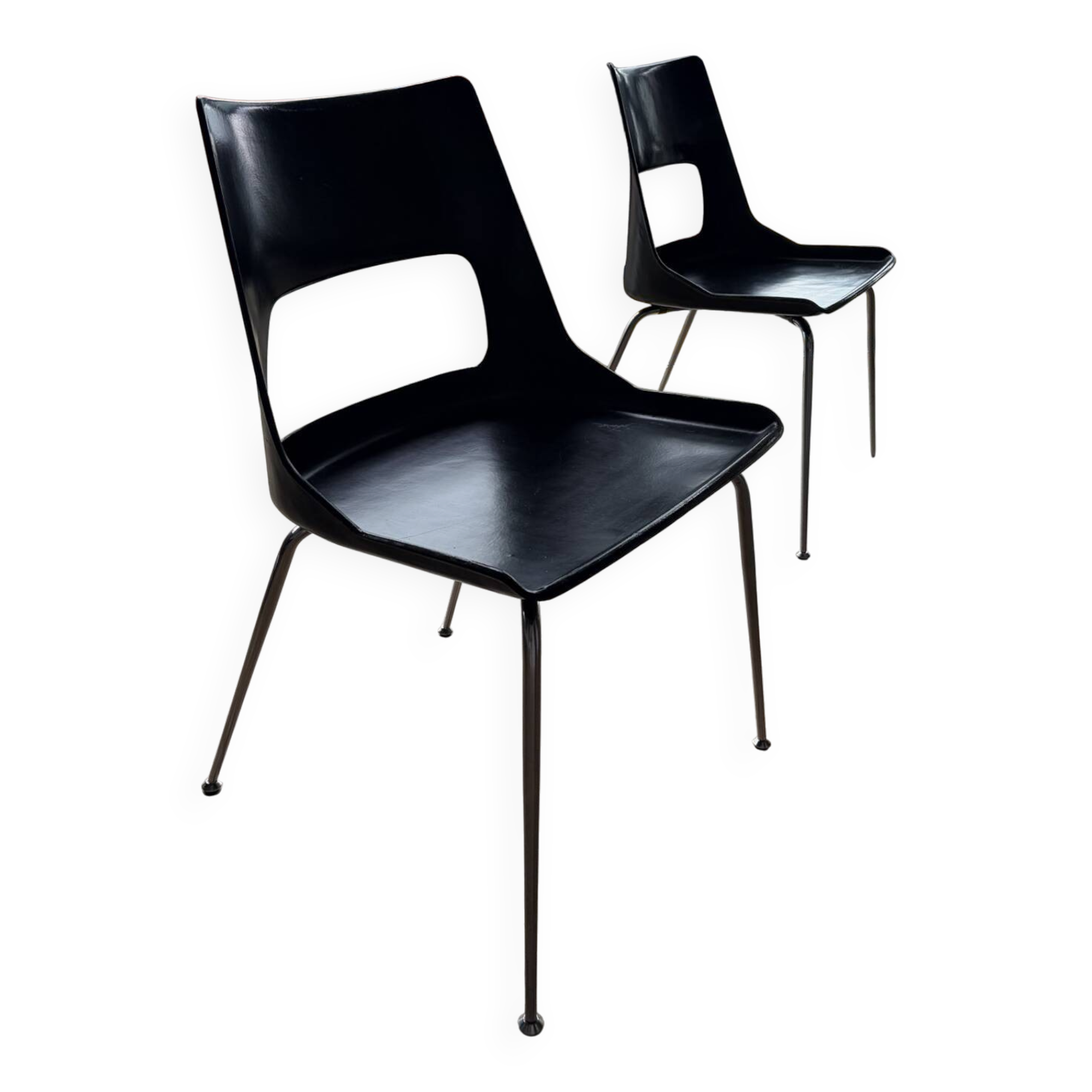 Ensemble de 4 chaises de Kay Kørbing 1960