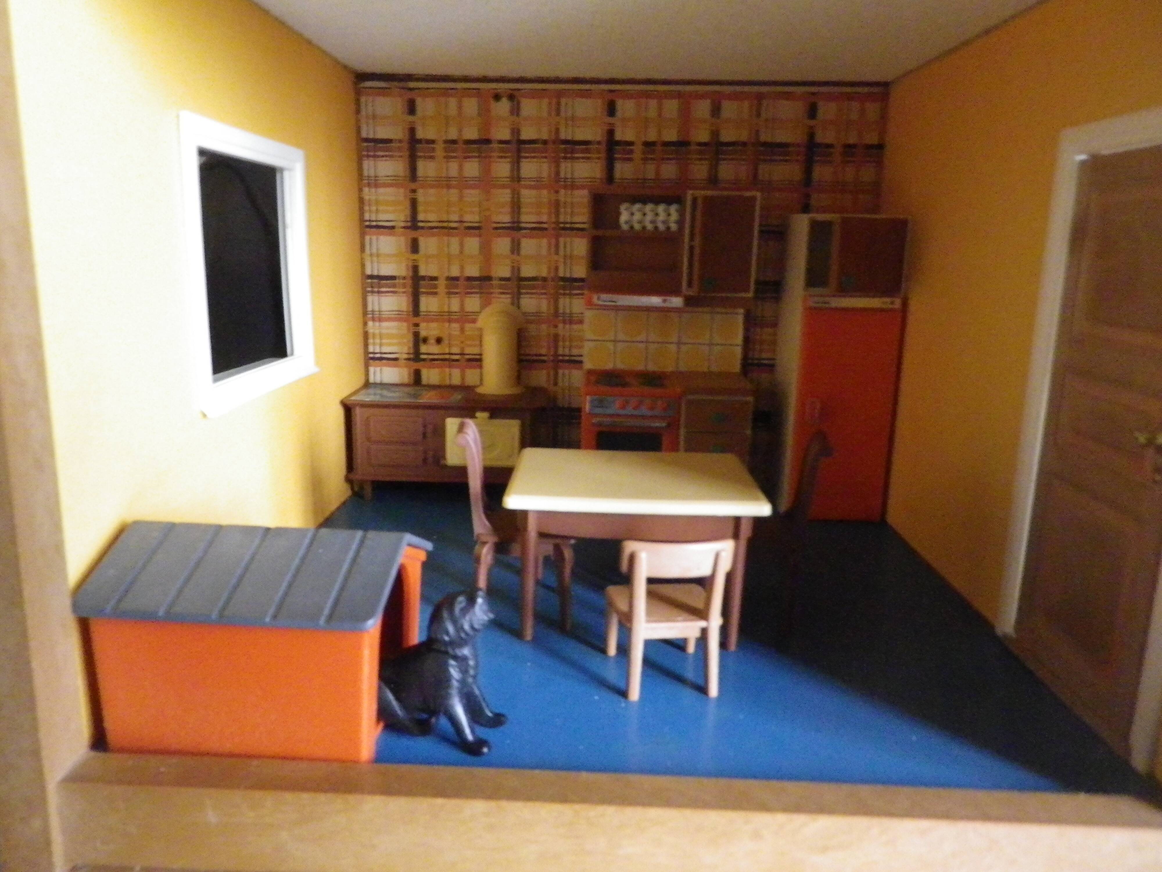 maison de poupée vintage