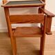 Design desk in folding wood for children Trama 1970 vintage