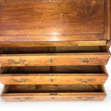 Antique Italian secrétaire in solid walnut, 1920s/1930s.