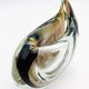 Vase Sculpture Murano Sommerso Michele Onesto Oball Art Glass Signed