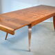 Extendable dining table circa 1950