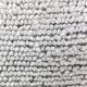 Black Wool Moroccan rug,  wool shaggy Berber Style antique black 210x140