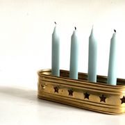 Vintage Brass Candlestick for 4 Candles