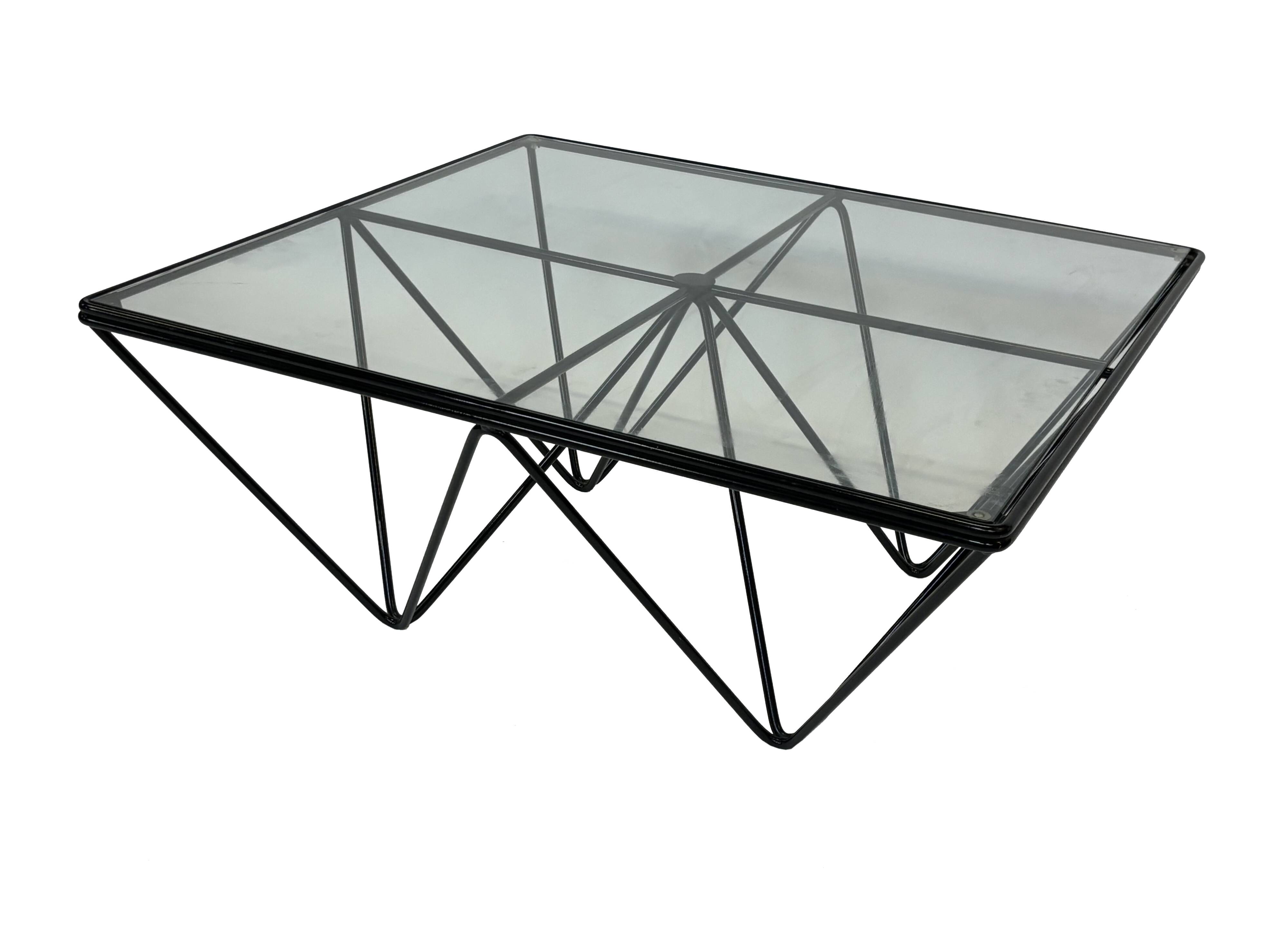 Vintage coffee table steel wire coffee table minimalist design