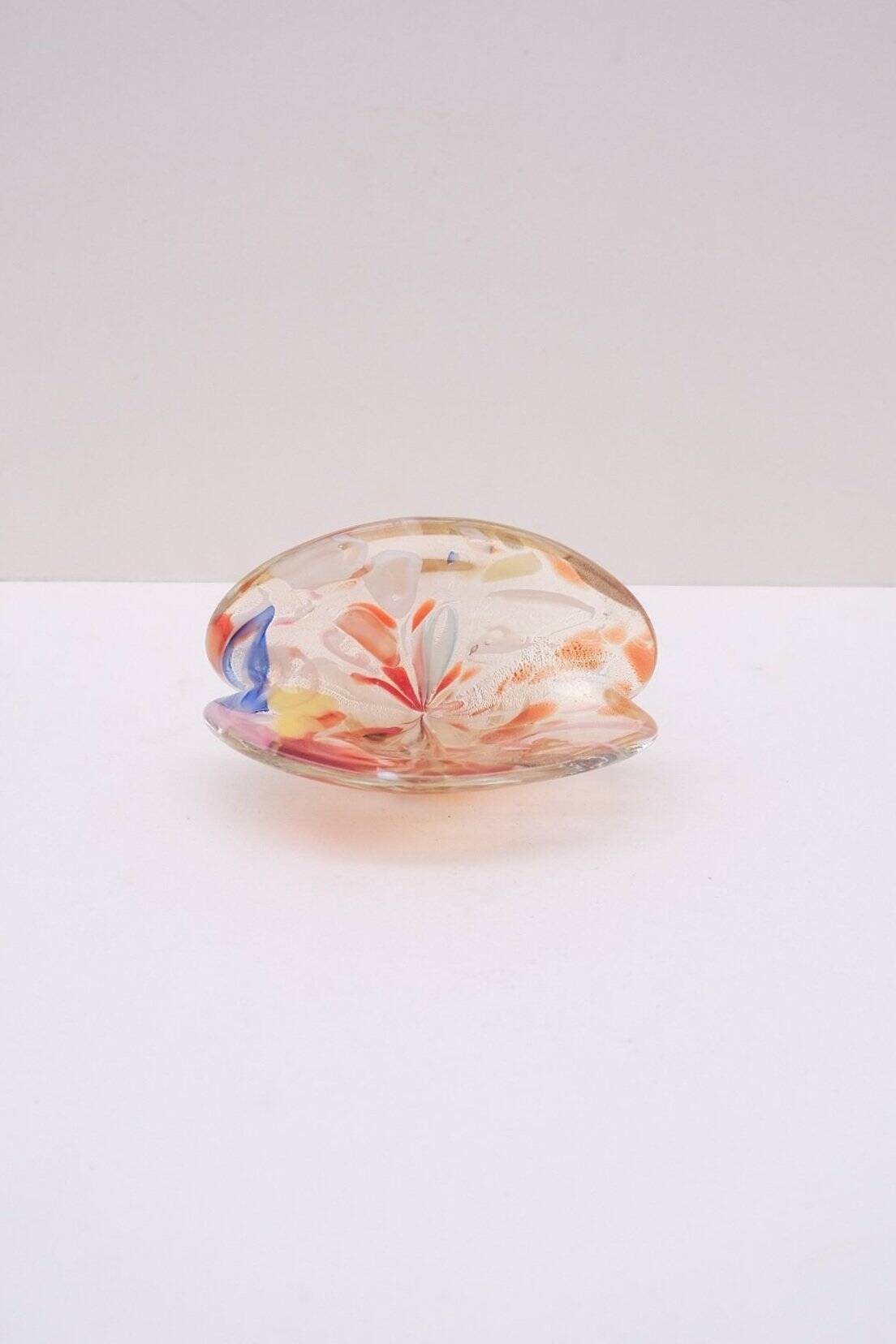 Murano blown glass empty pocket, Italy 1960