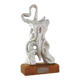 Sculpture céramique abstraite “Symphonie” par Freddy Callant, Belgique années 1960.