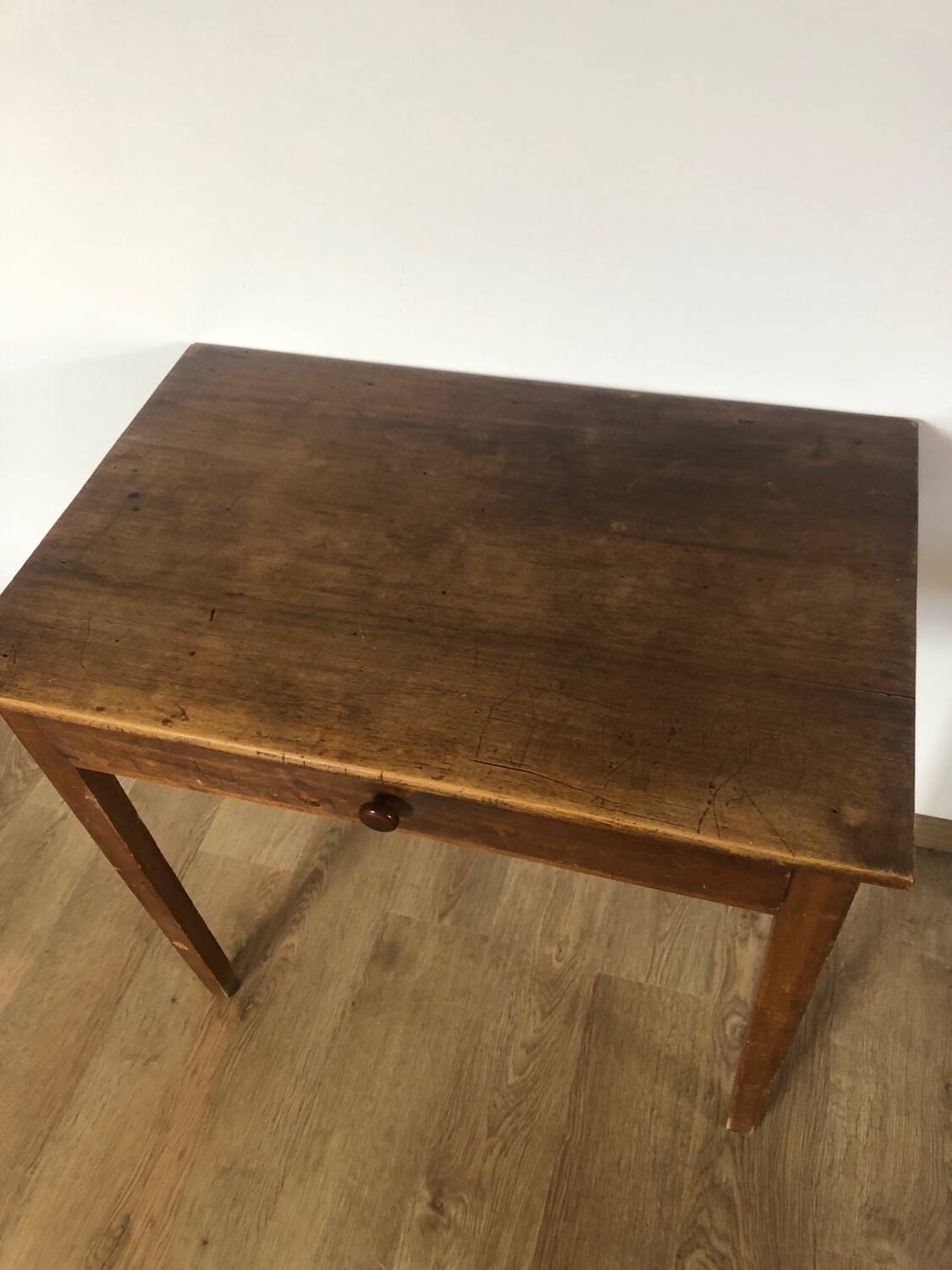 Small wooden table