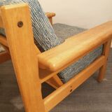 Fauteuil design danois vintage en chêne - Laboremus Viborg